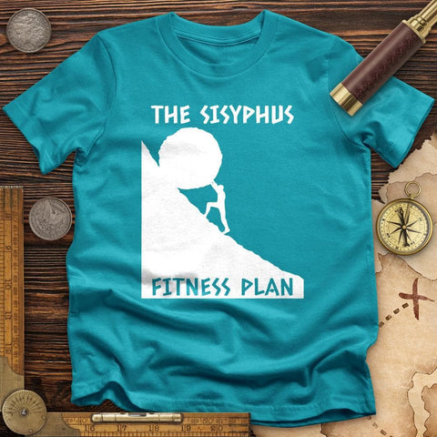 Sisyphus Fitness Plan T-Shirt Tropical Blue / S