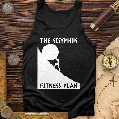 Sisyphus Fitness Plan Tank Black / XS