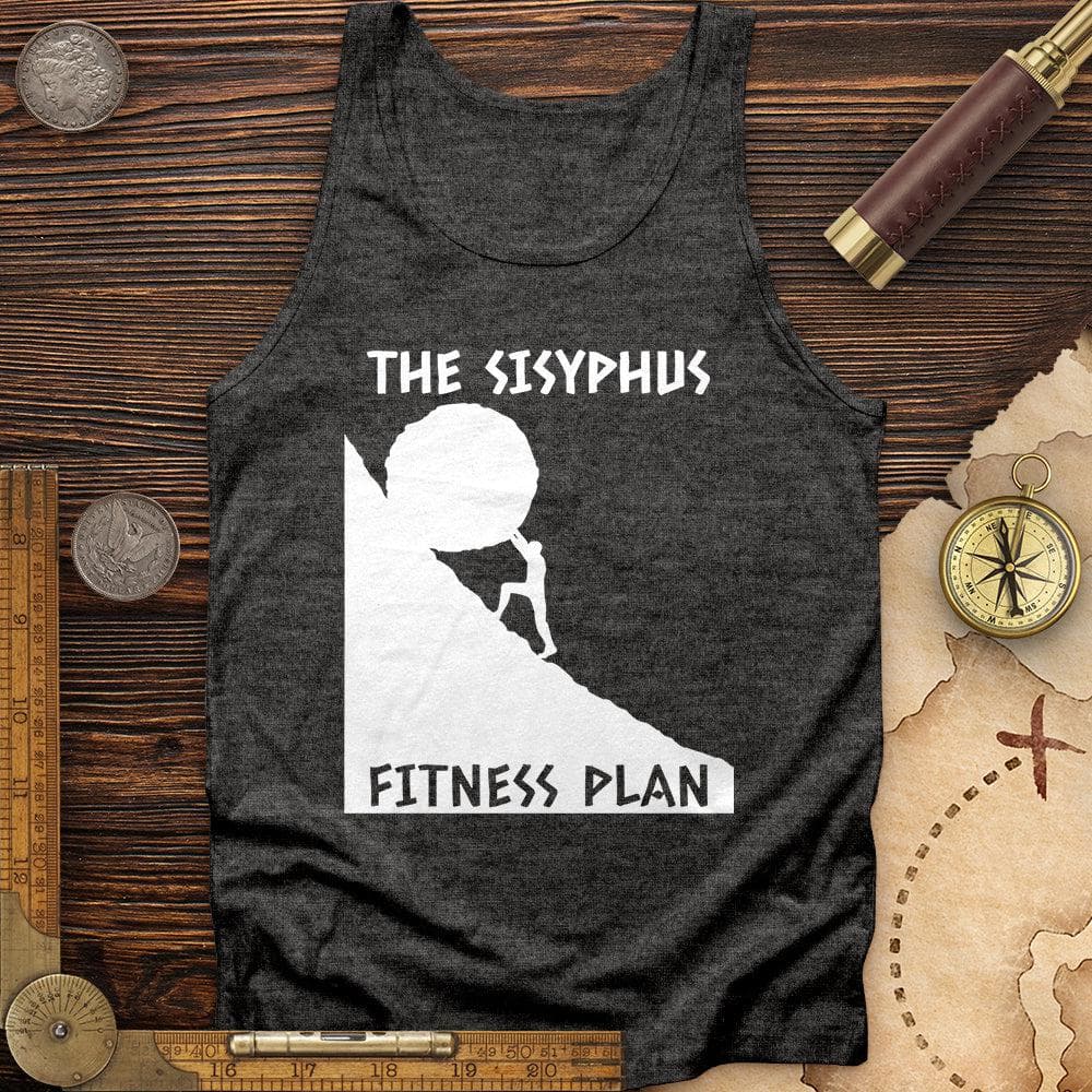 Sisyphus Fitness Plan Tank Charcoal Black TriBlend / XS