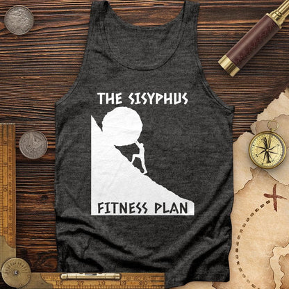 Sisyphus Fitness Plan Tank Charcoal Black TriBlend / XS