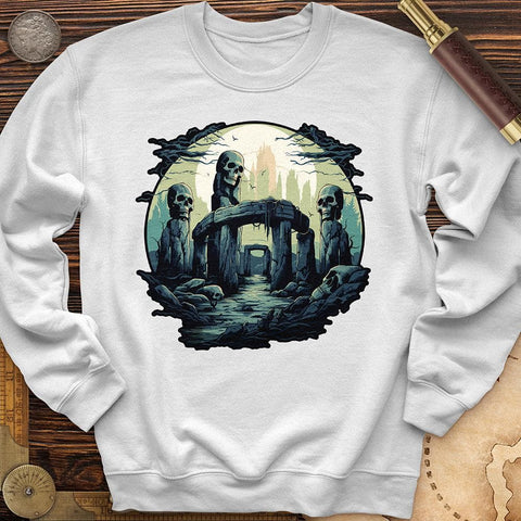 Skull Stonehenge Crewneck