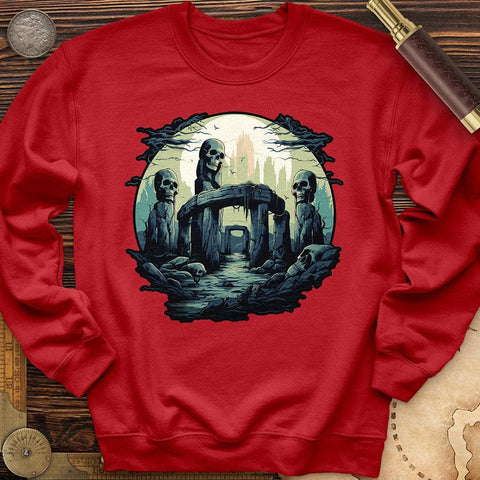 Skull Stonehenge Crewneck