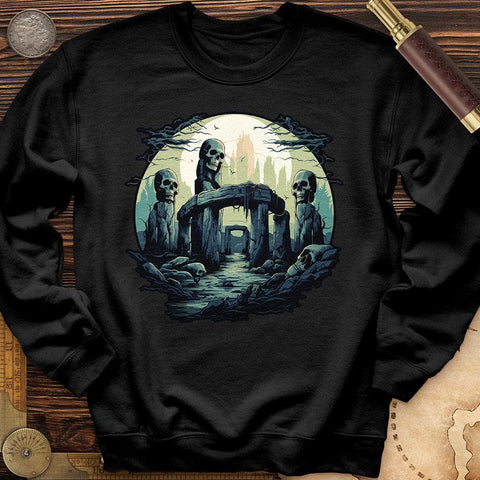 Skull Stonehenge Crewneck