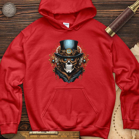 Skull Top Hat Steampunk Hoodie