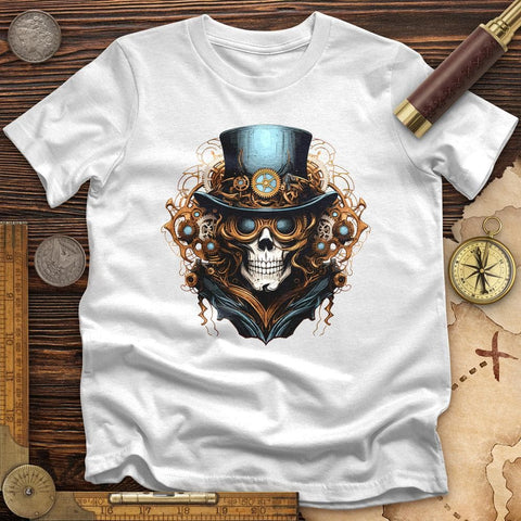 Skull Top Hat Steampunk T-Shirt
