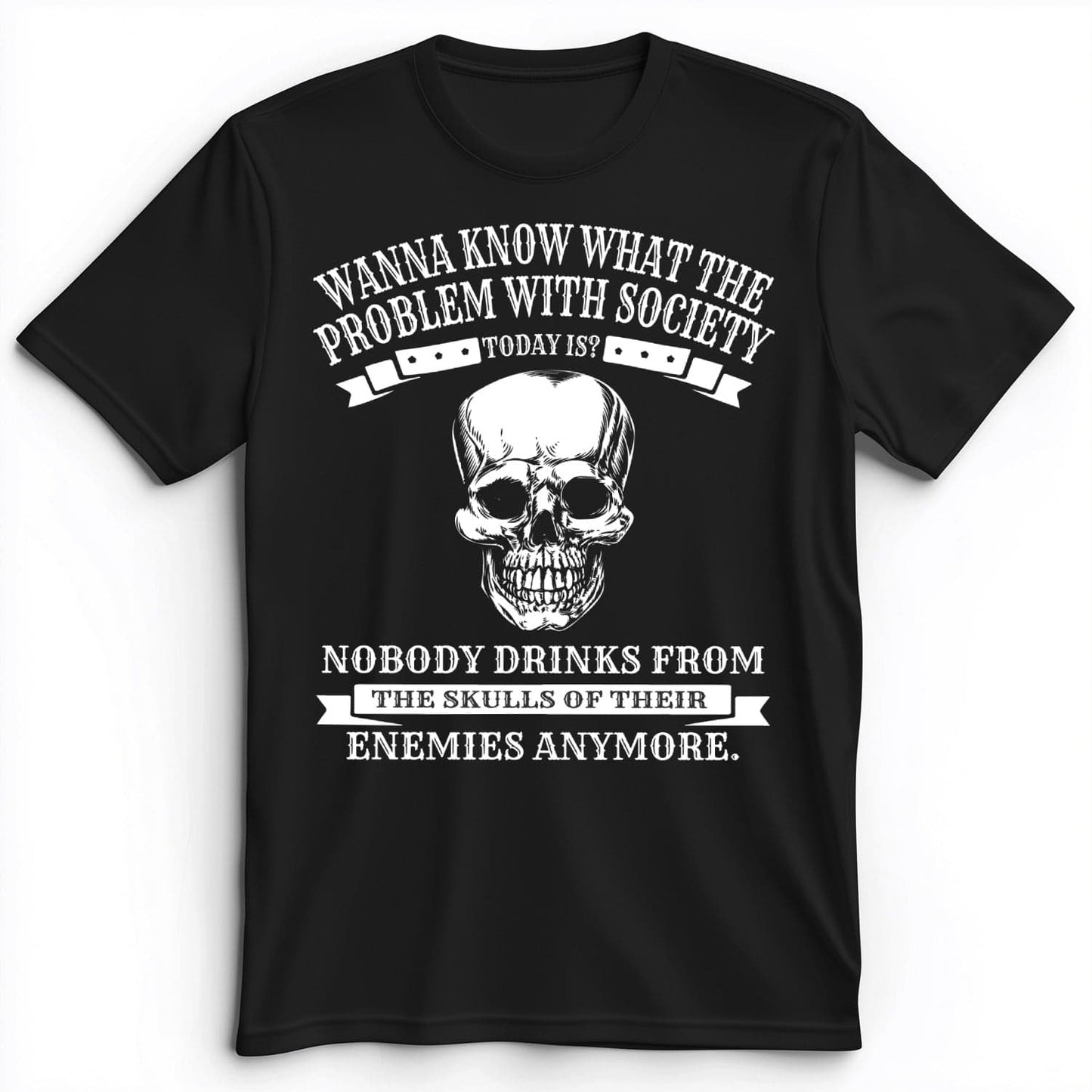 Skulls Of Their Enemies Premium Tee Black / S