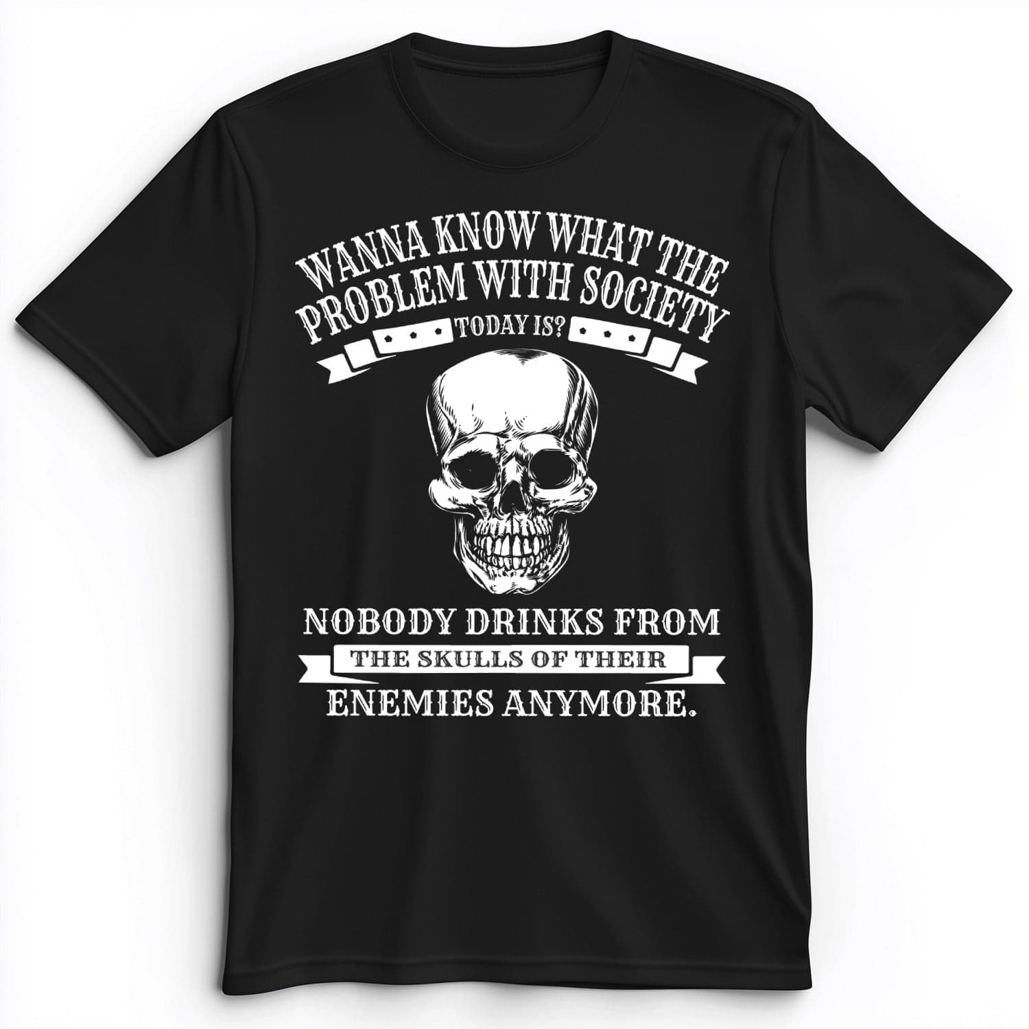 Skulls Of Their Enemies Premium Tee Black / S