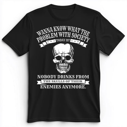 Skulls Of Their Enemies Premium Tee Black / S