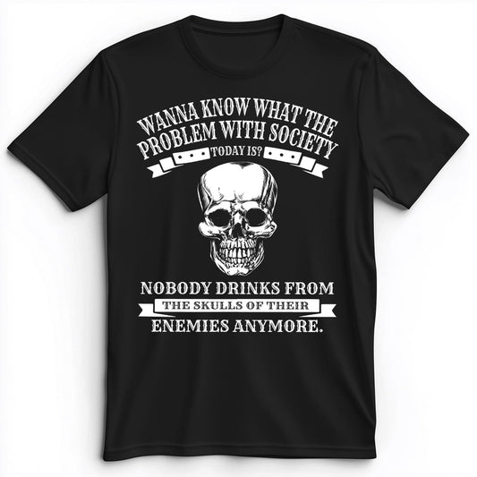 Skulls Of Their Enemies Premium Tee Black / S