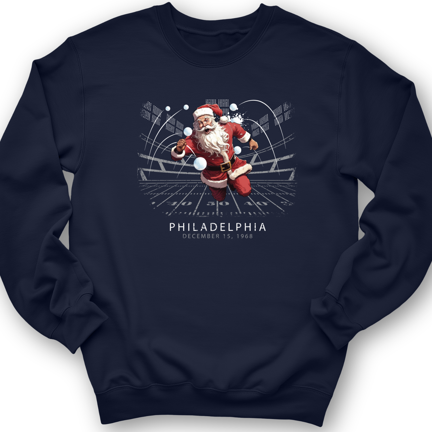 Snowballs at Santa Crewneck Navy / S