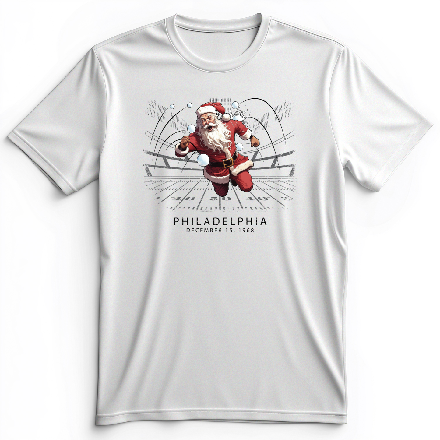 Snowballs at Santa Premium Tee White / S
