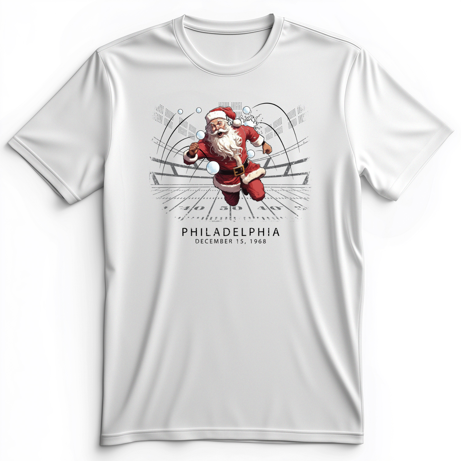 Snowballs at Santa Premium Tee White / S