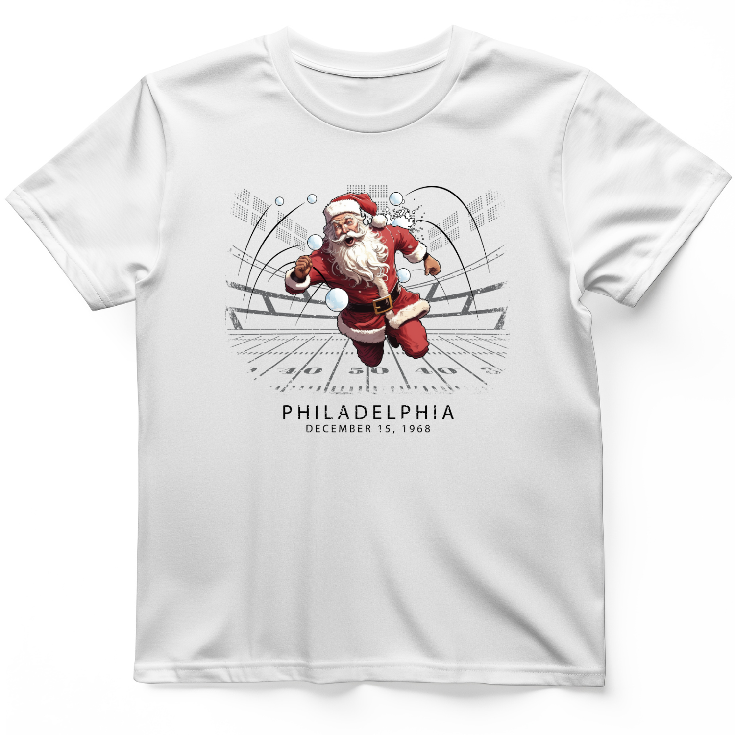 Snowballs at Santa T-Shirt White / S