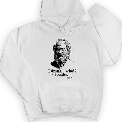 Socrates I Drank What Hoodie White / S