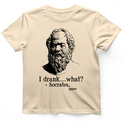 Socrates I Drank What T-Shirt Natural / S