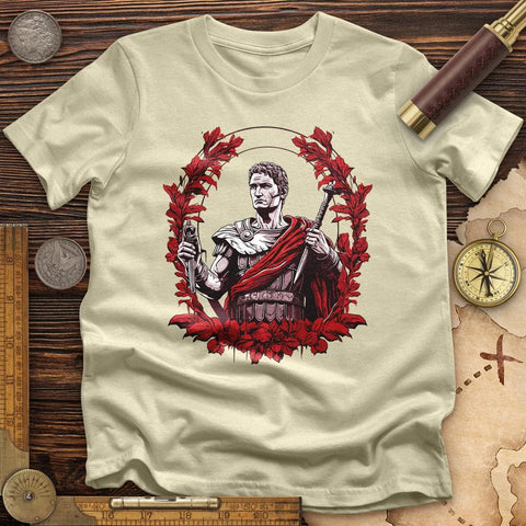 Soldier Holding Sword T-Shirt Natural / S