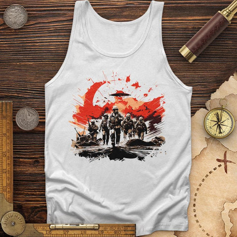 Soldiers Walking Tank White / XS