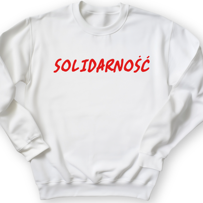 Solidarity Crewneck White / S
