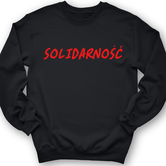 Solidarity Crewneck Black / S