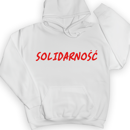Solidarity Hoodie White / S