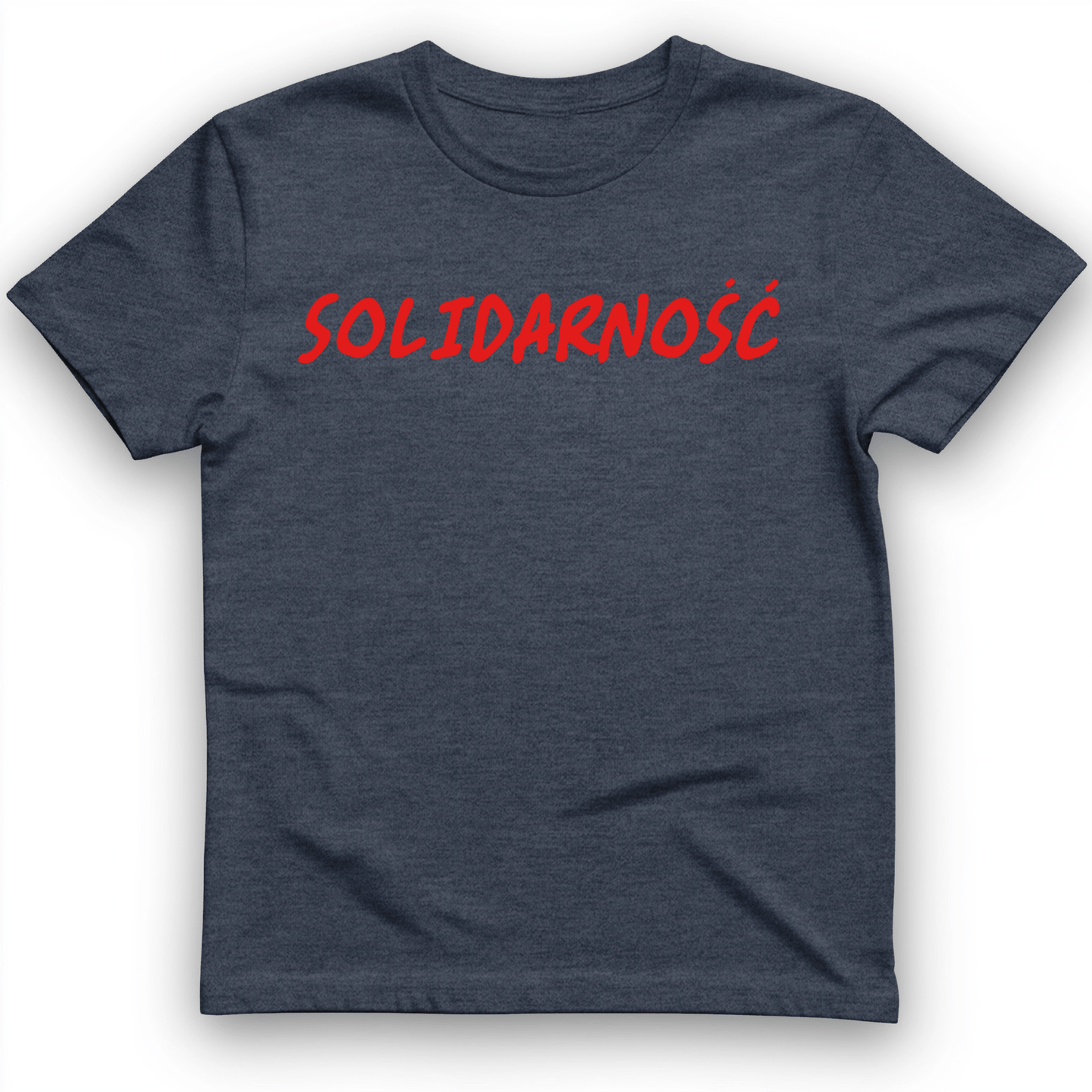 Solidarity T-Shirt Heather Navy / S