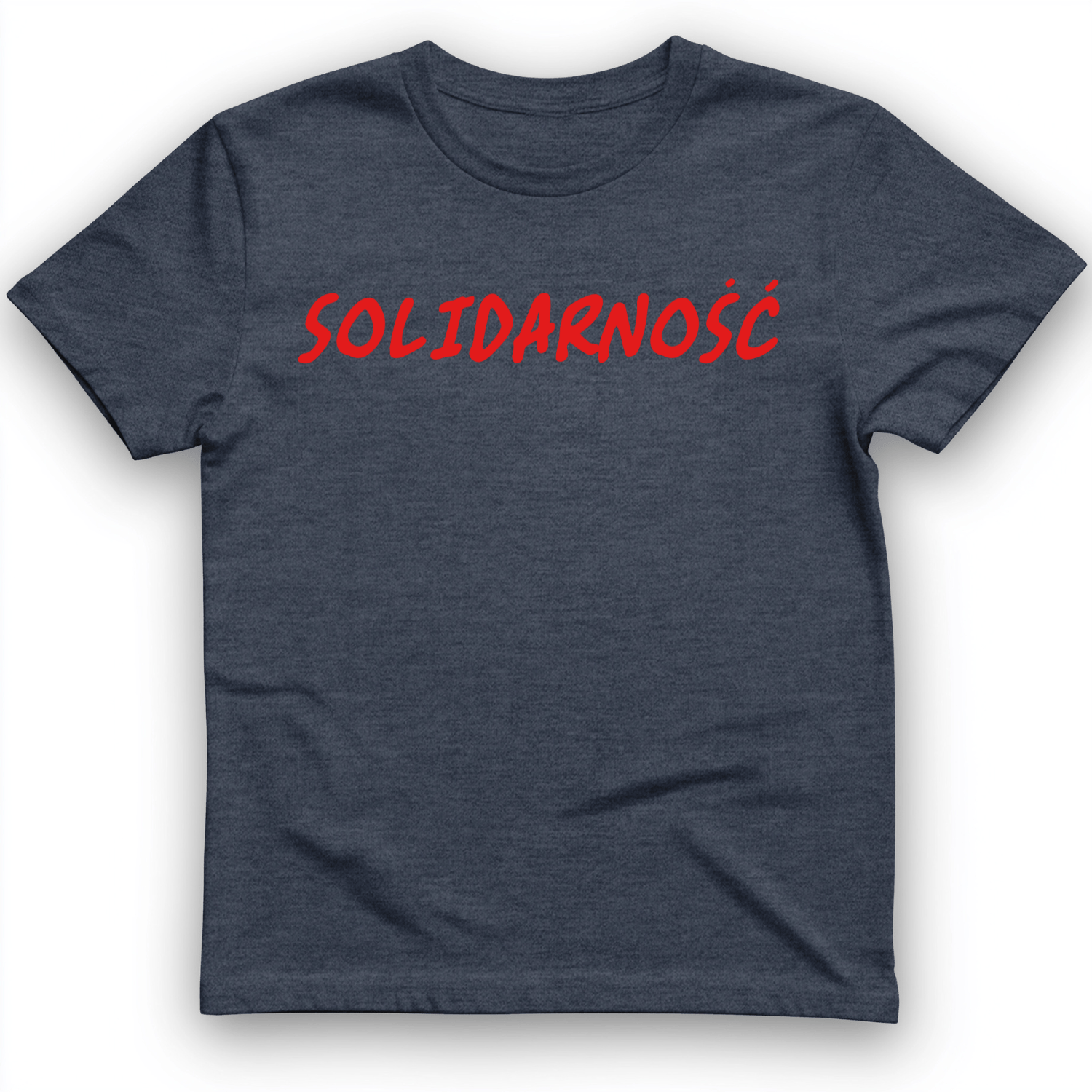 Solidarity T-Shirt Heather Navy / S