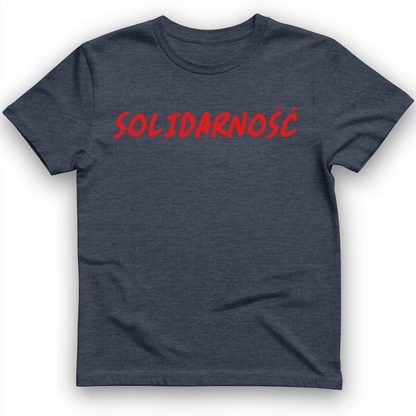 Solidarity T-Shirt Heather Navy / S