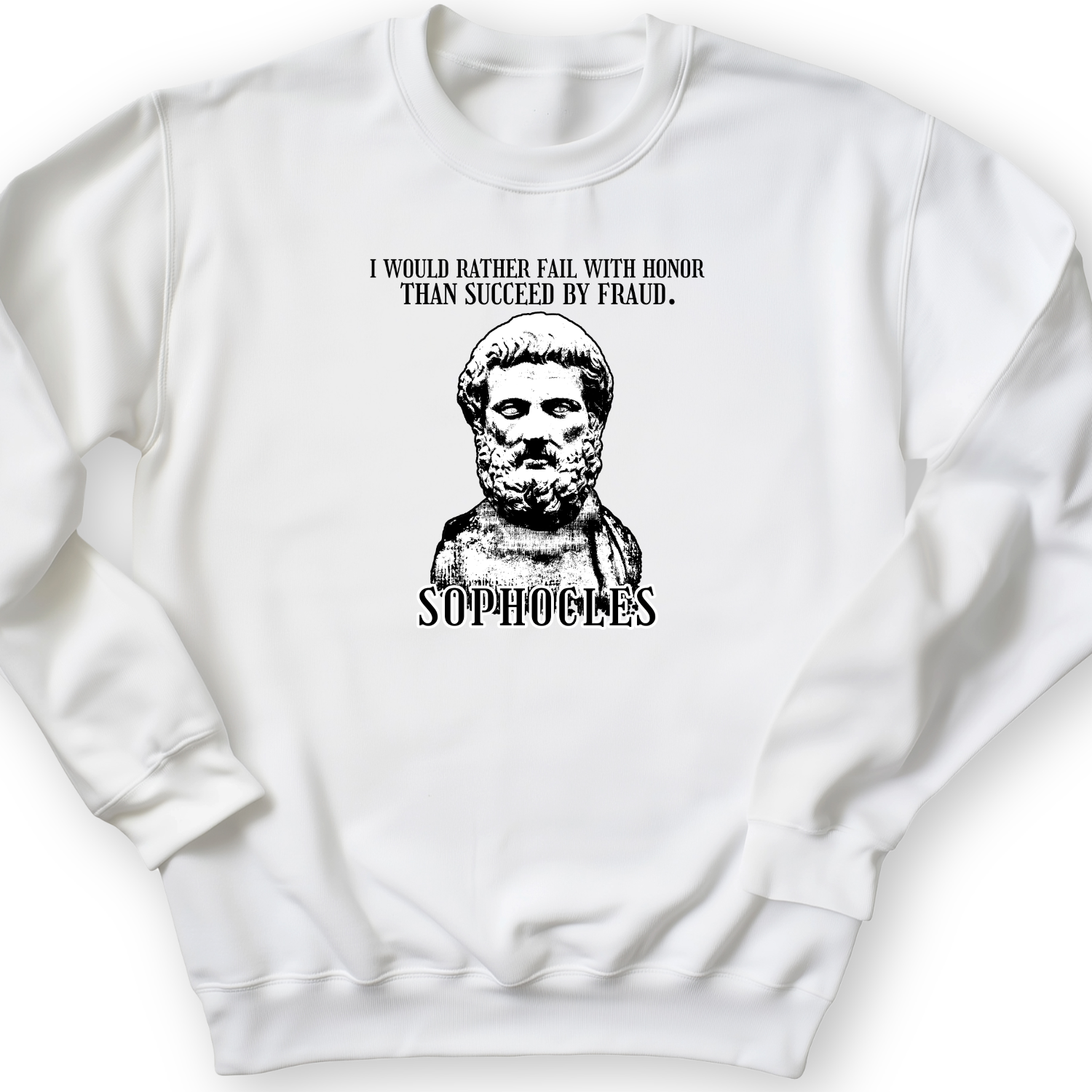 Sophocles Crewneck White / S