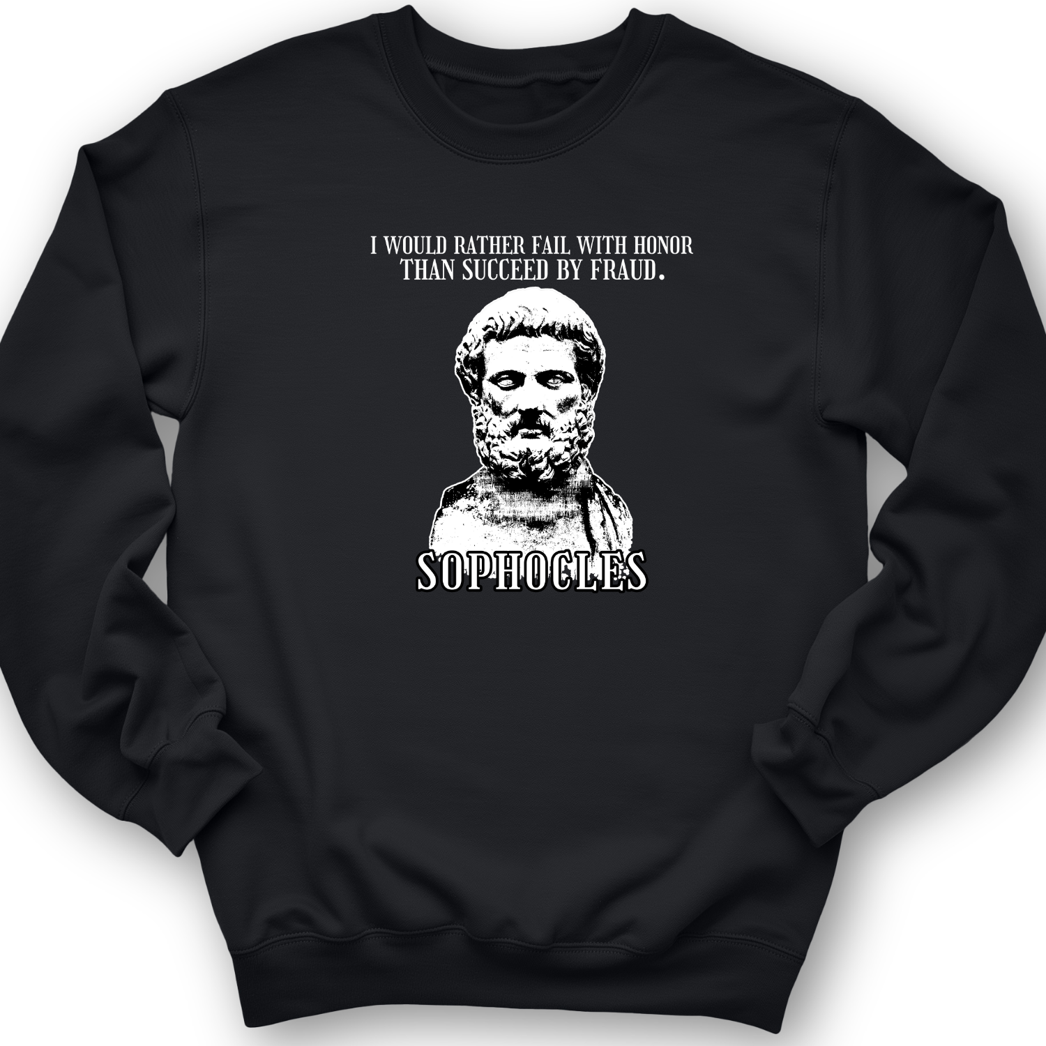 Sophocles Crewneck Black / S