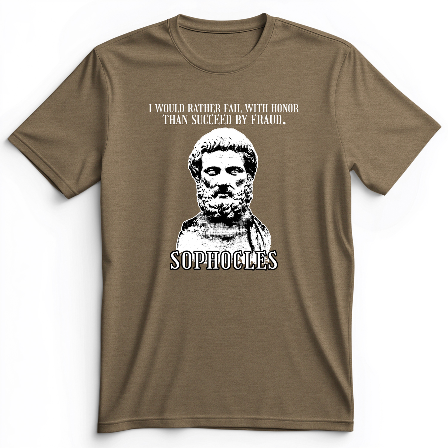 Sophocles Premium Tee Heather Olive / S