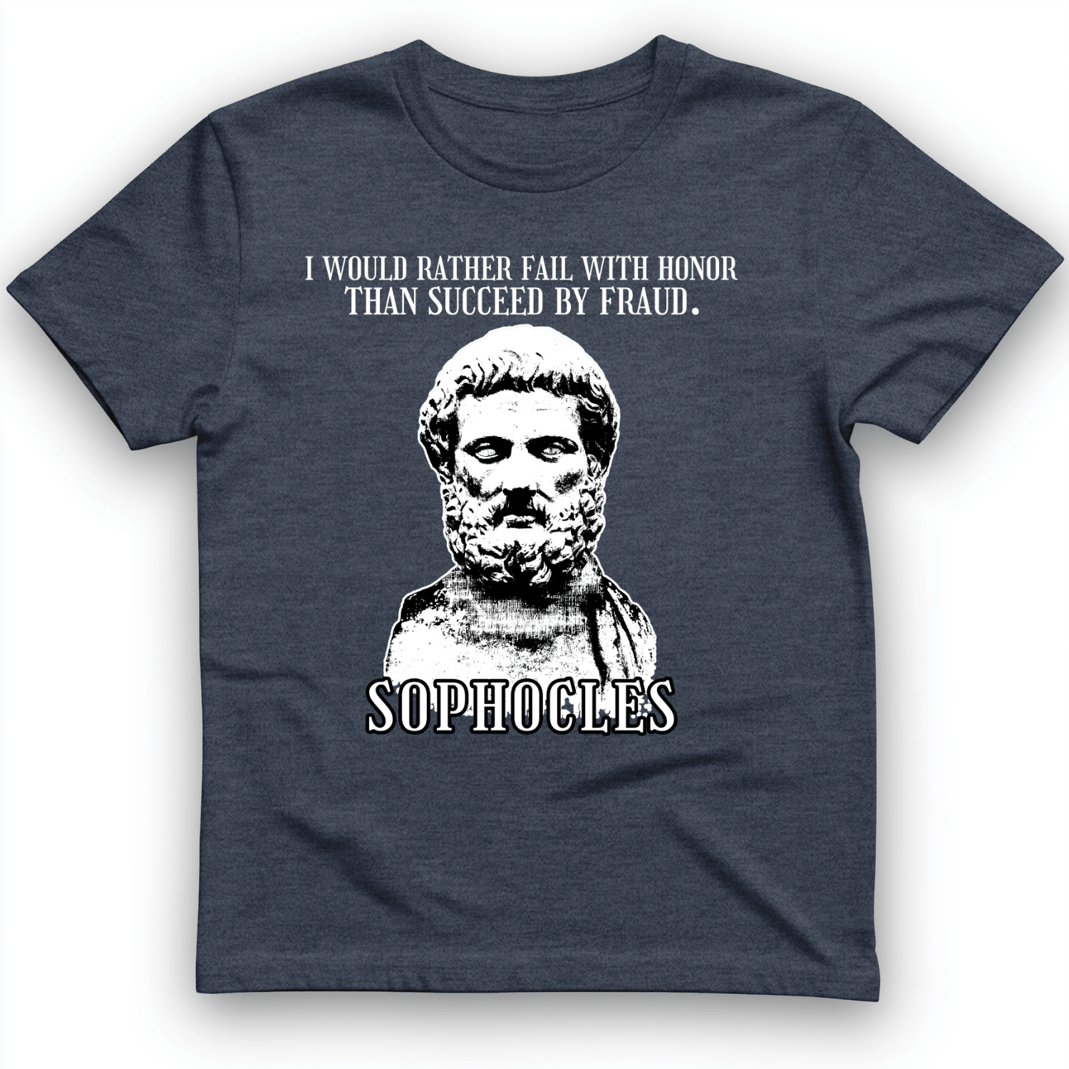 Sophocles T-Shirt Heather Navy / S