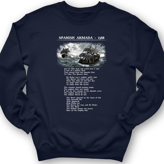 Spanish Armada Crewneck Navy / S
