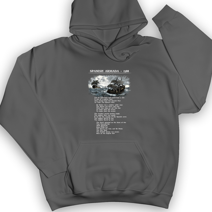 Spanish Armada Hoodie Charcoal / S