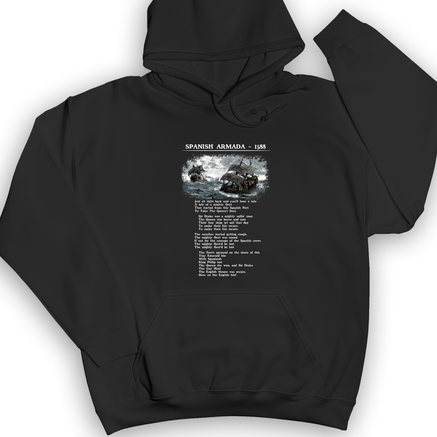 Spanish Armada Hoodie Black / S