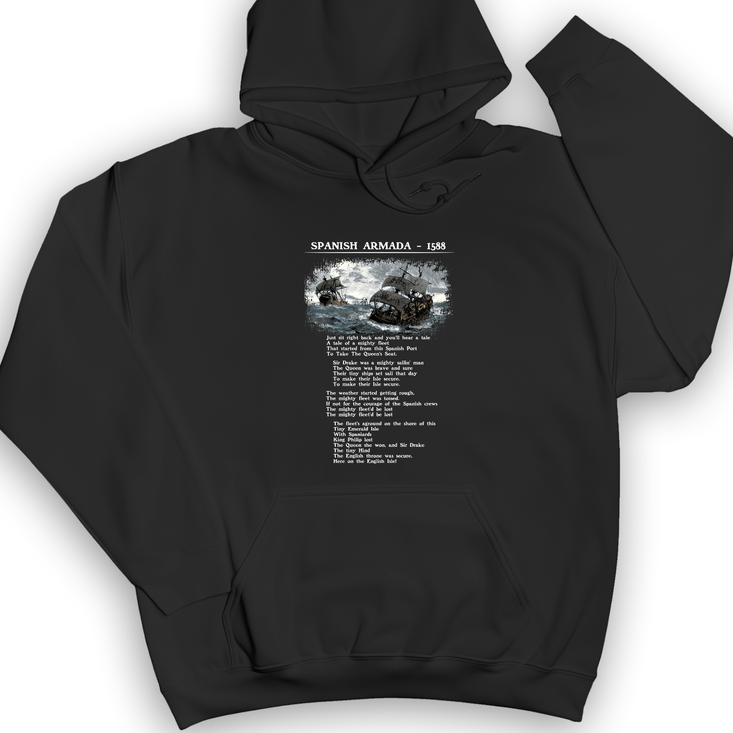 Spanish Armada Hoodie Black / S