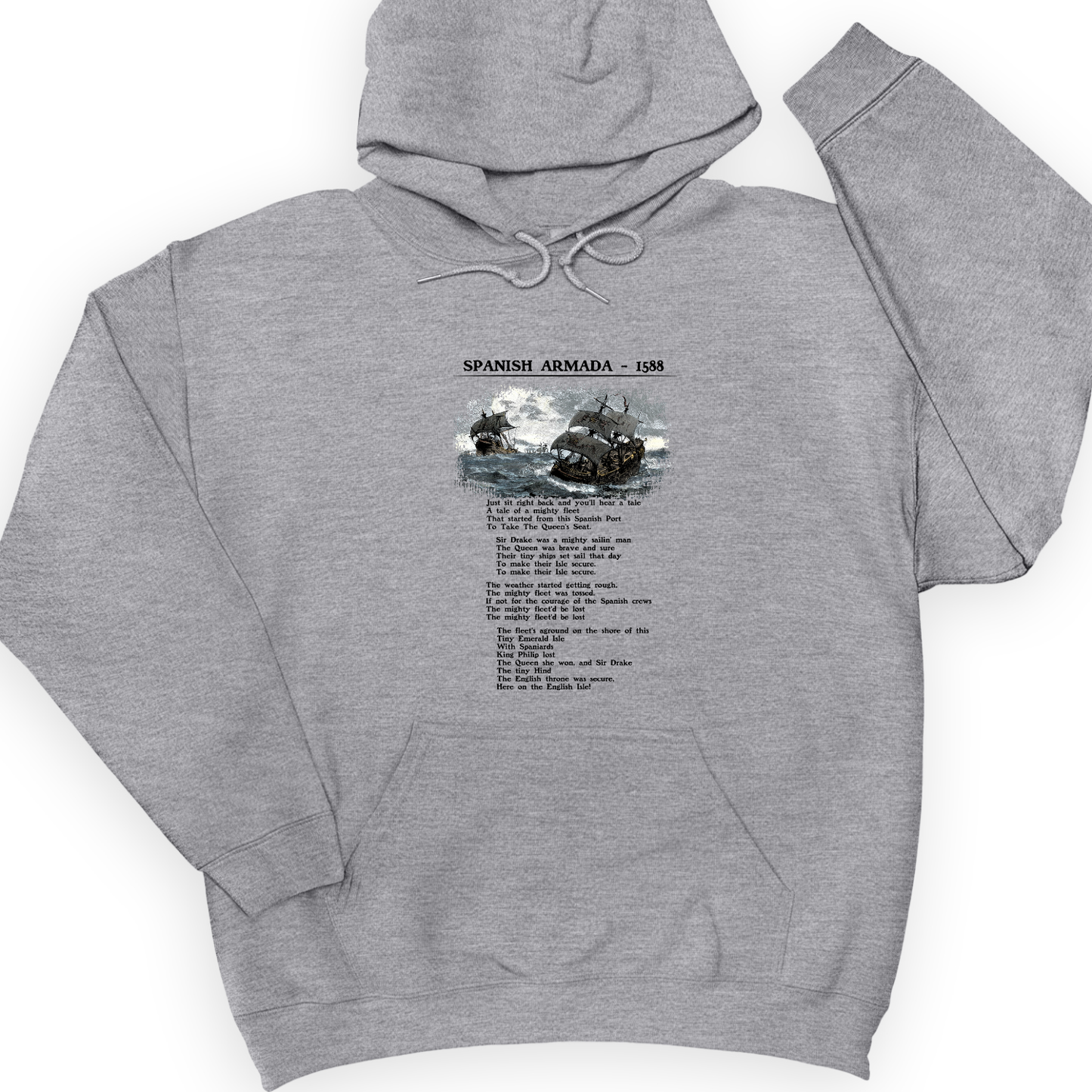 Spanish Armada Hoodie Sport Grey / S