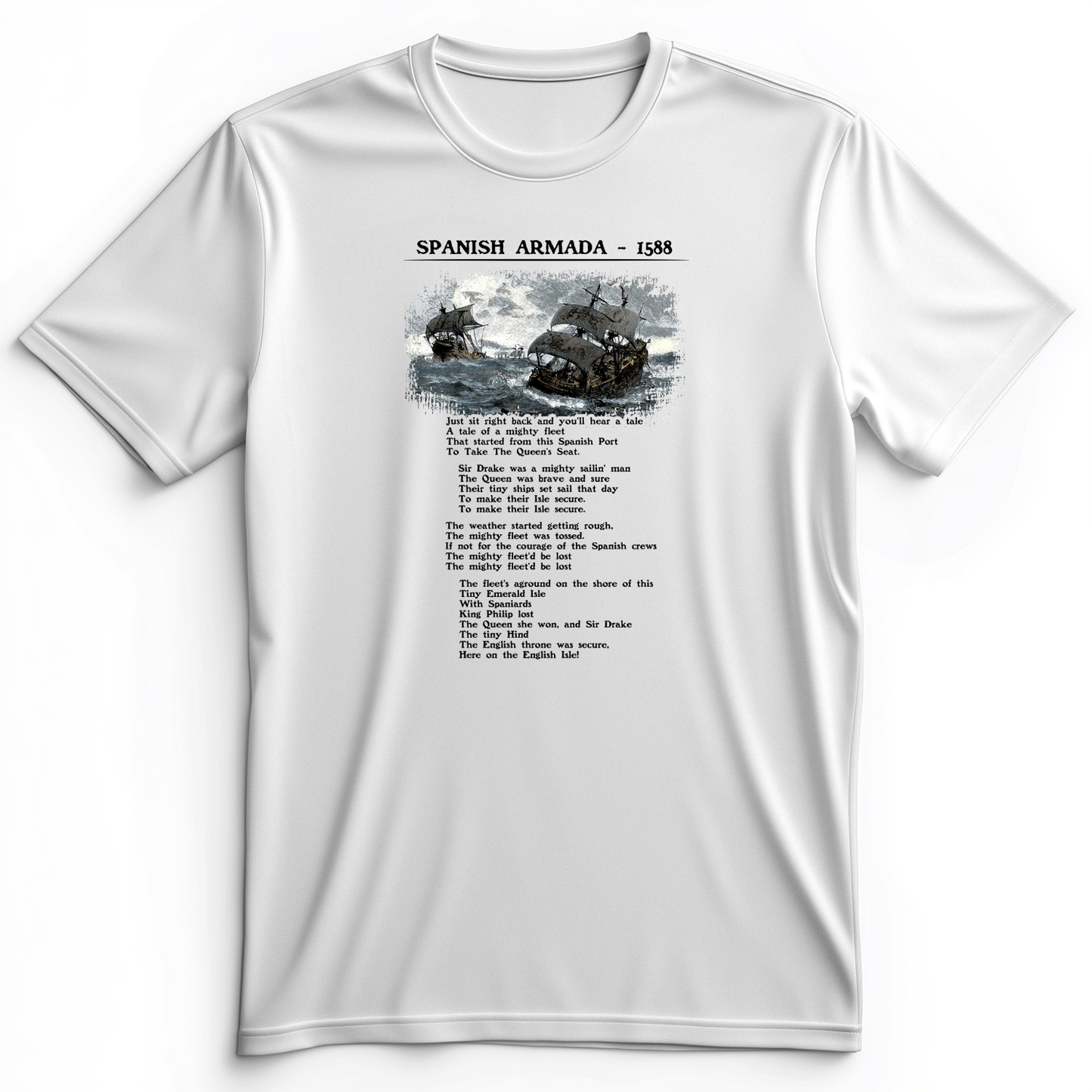 Spanish Armada Premium Tee White / S