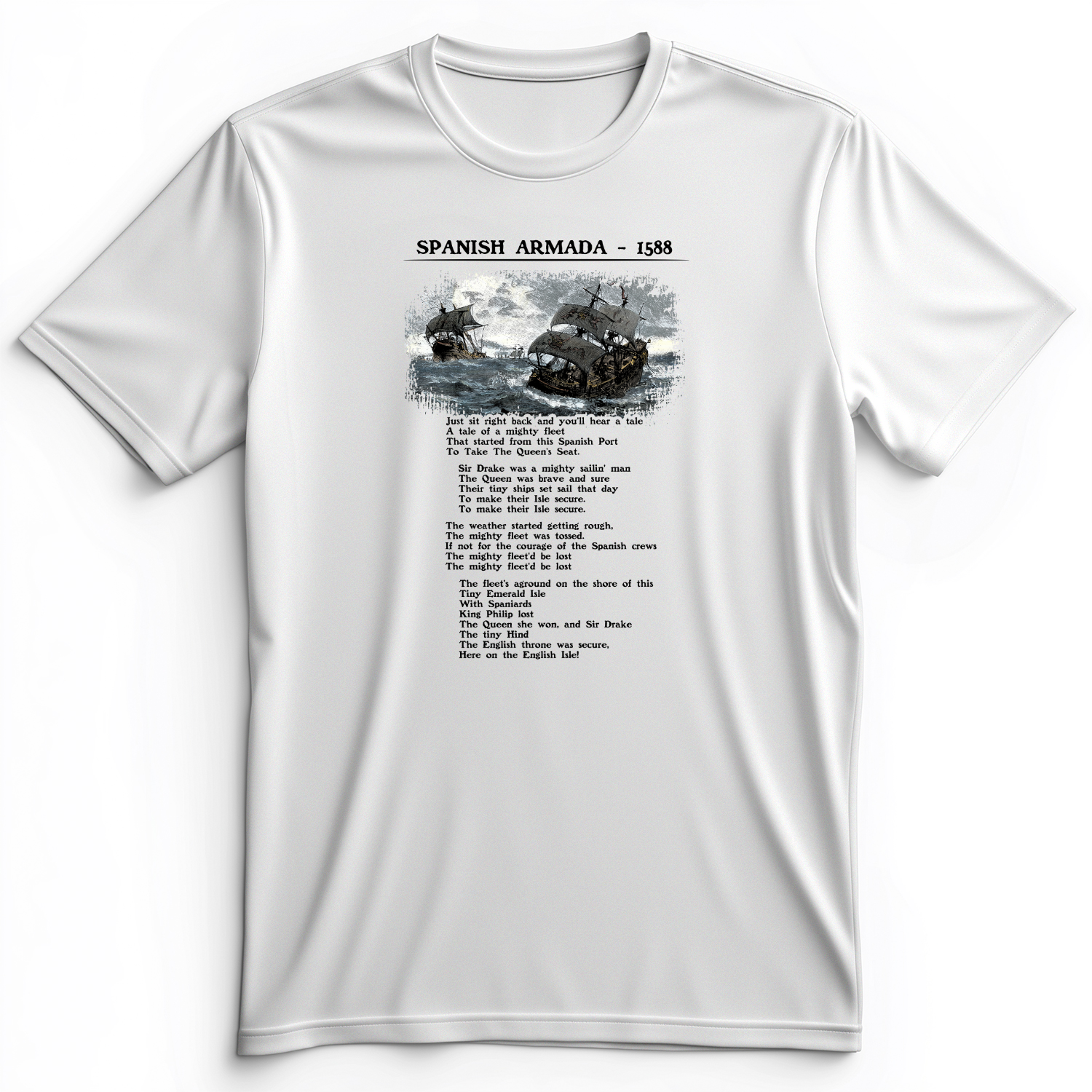 Spanish Armada Premium Tee White / S
