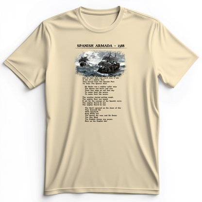 Spanish Armada Premium Tee Natural / S