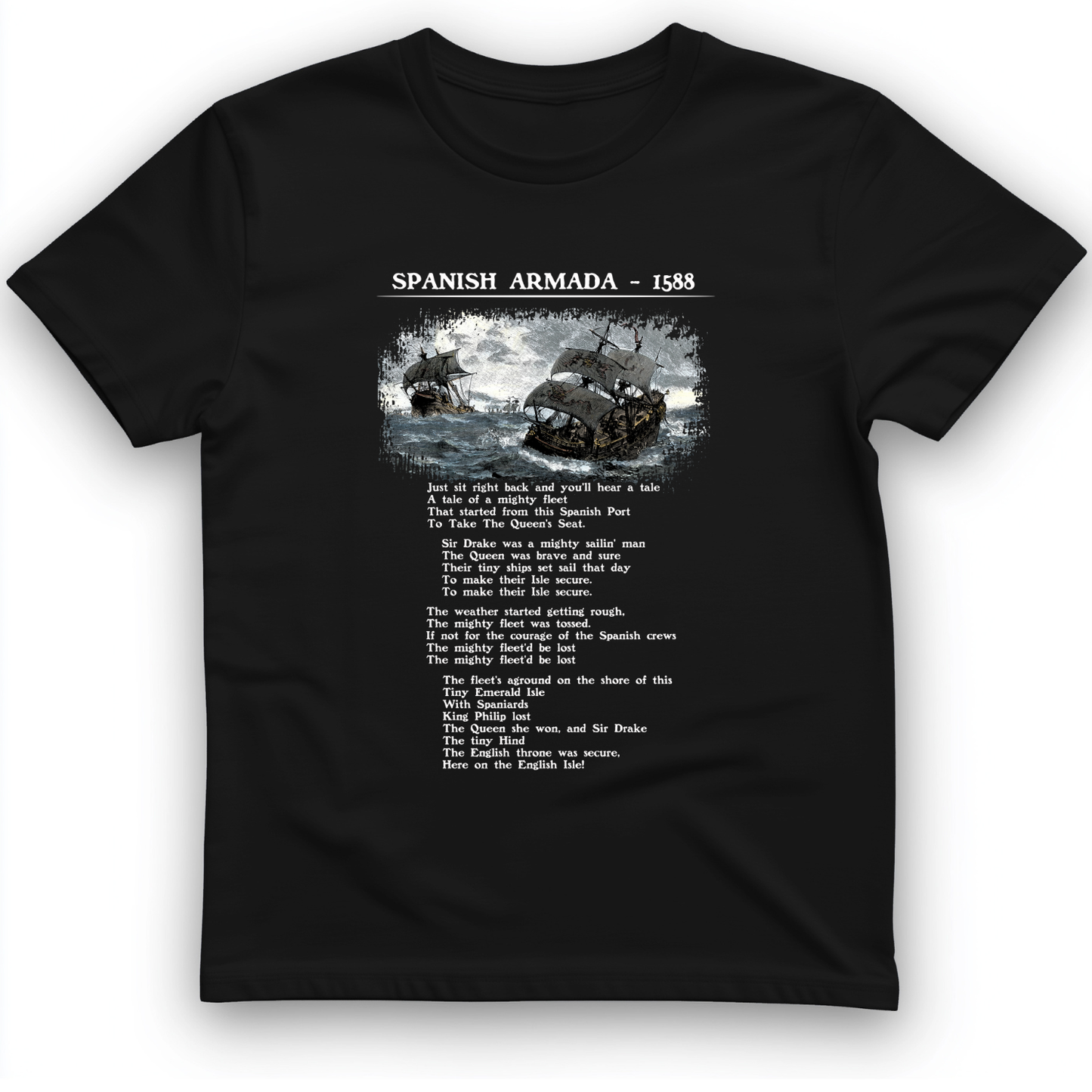 Spanish Armada T-Shirt Black / S