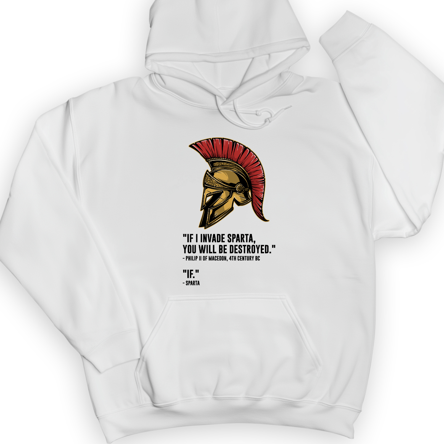 Sparta - If Hoodie White / S
