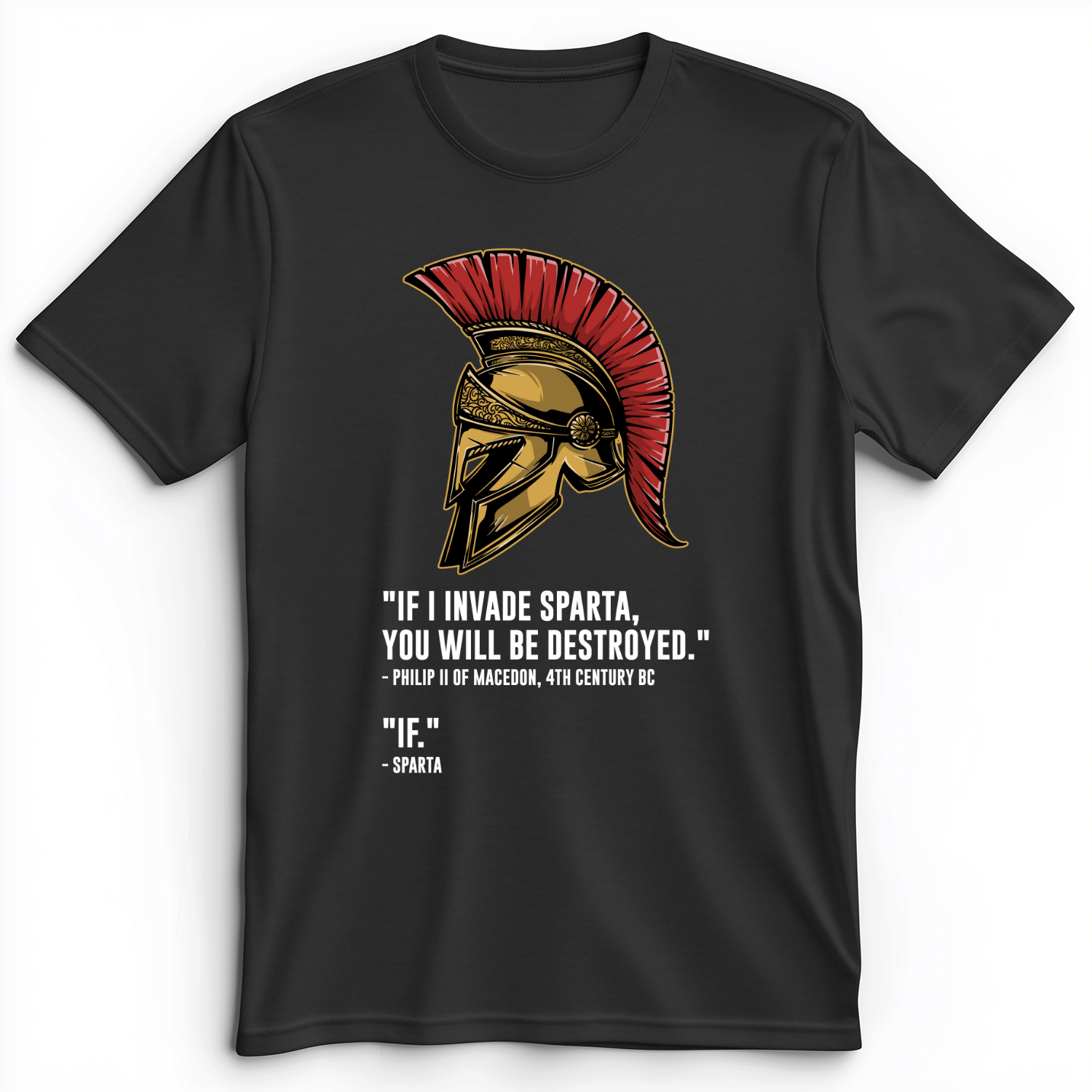 Sparta - If Premium Tee Dark Grey Heather / S