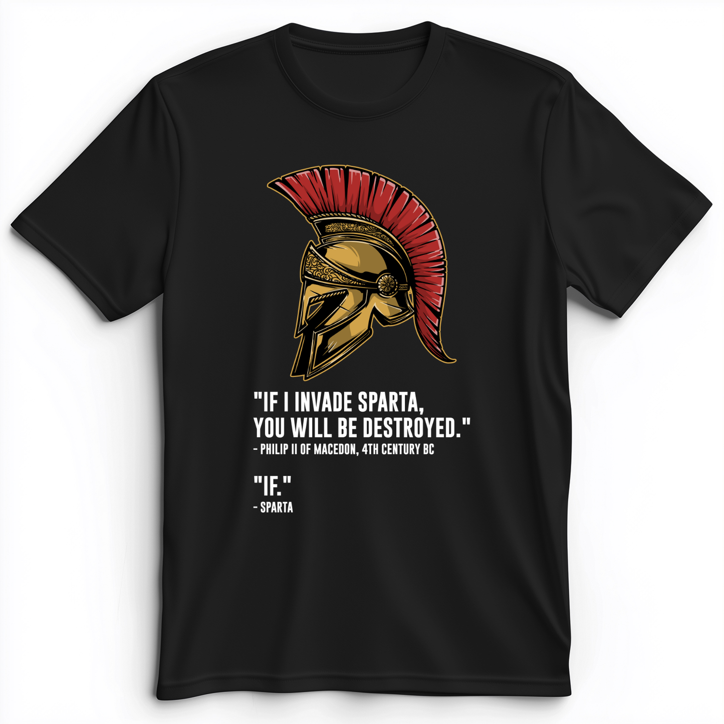 Sparta - If Premium Tee Black / S
