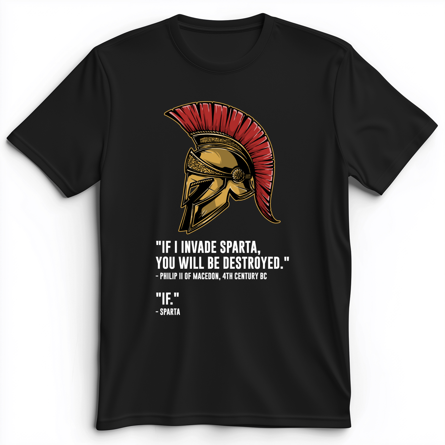 Sparta - If Premium Tee Black / S