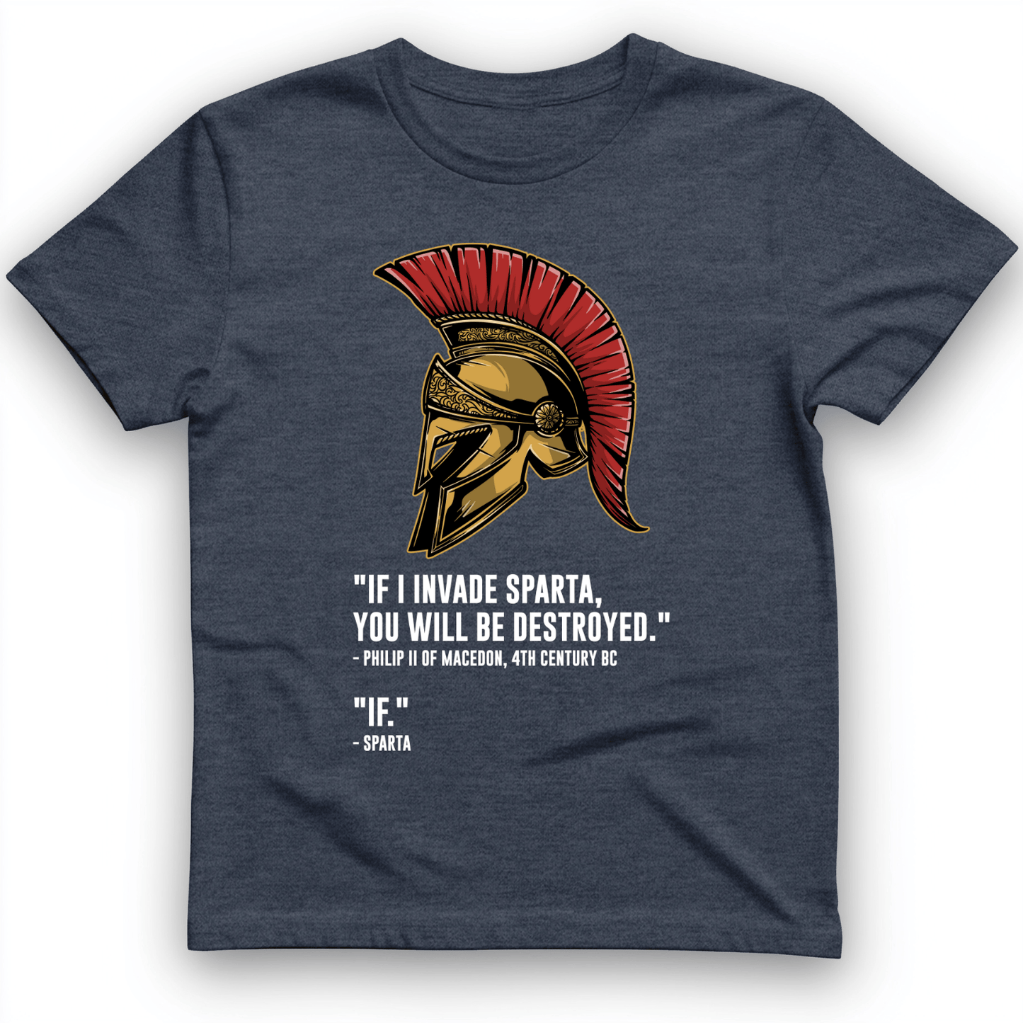 Sparta - If T-Shirt Heather Navy / S