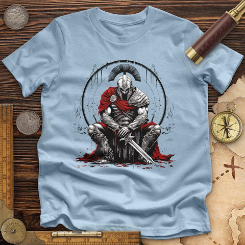 Spartan Aftermath High Quality Tee Light Blue / S