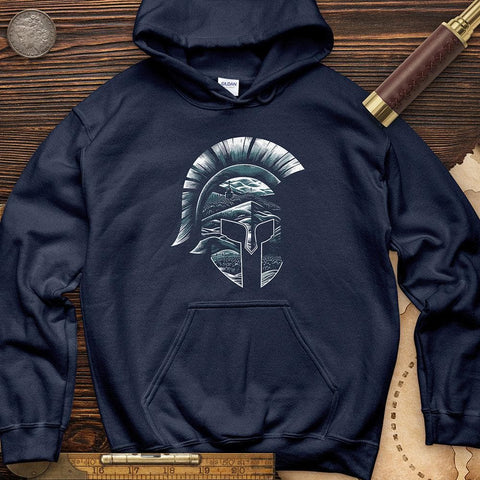 Spartan Helmet Hoodie Navy / S