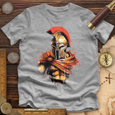 Spartan Power High Quality Tee Athletic Heather / S