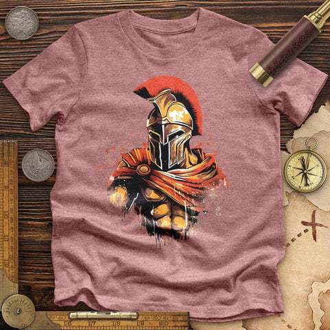 Spartan Power High Quality Tee Heather Mauve / S