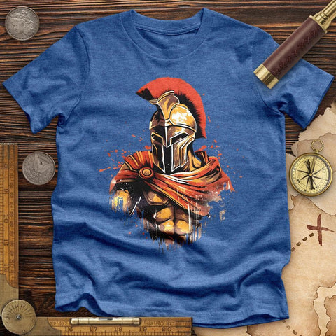 Spartan Power High Quality Tee Heather True Royal / S